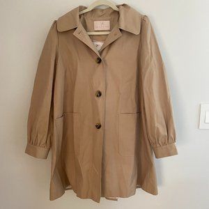 NWOT Gal Meets Glam Classic Hooded Trench Coat